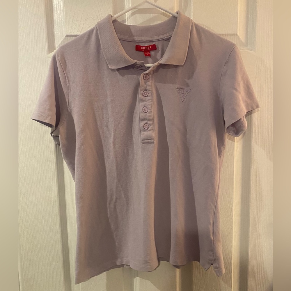 Guess Lavender Polo Shirt